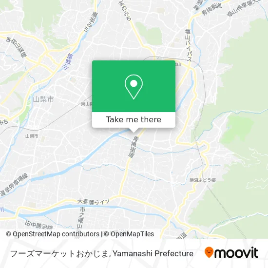 フーズマーケットおかじま map