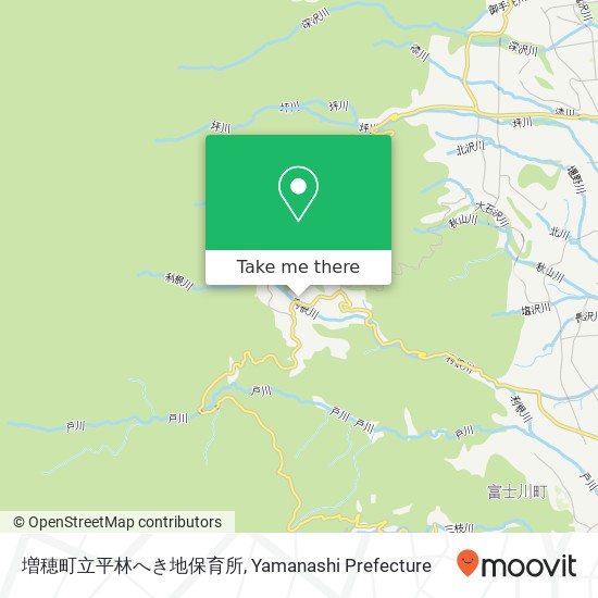 増穂町立平林へき地保育所 map