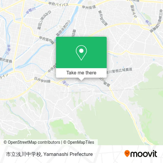 Asakawa Municipal Middle School map