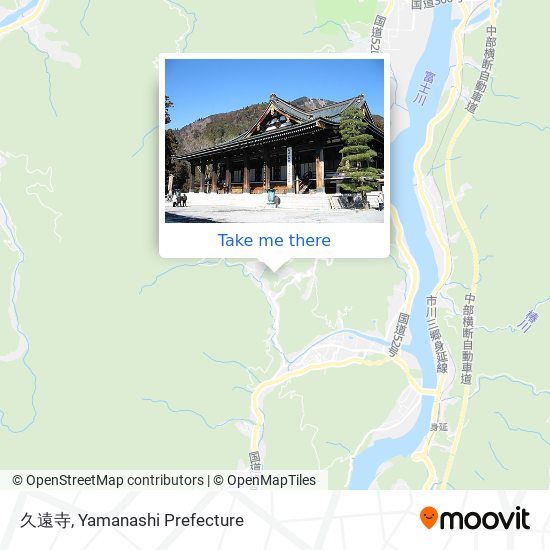 久遠寺 map