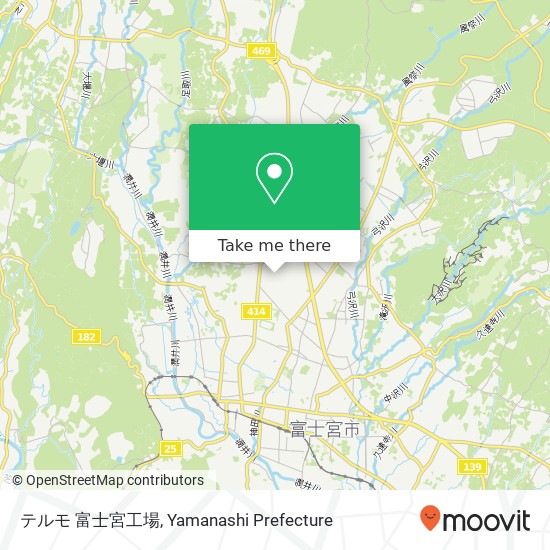 テルモ 富士宮工場 map