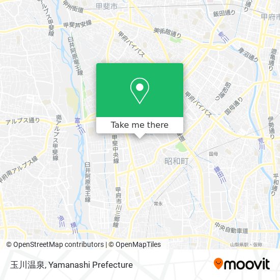 玉川温泉 map
