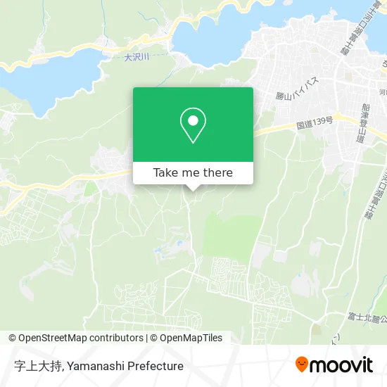 字上大持 map