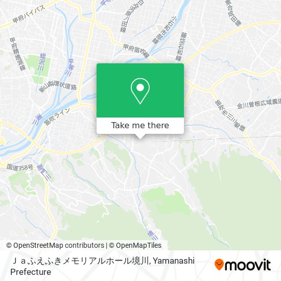 Ｊａふえふきメモリアルホール境川 map