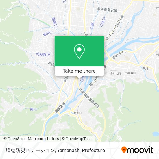 増穂防災ステーション map