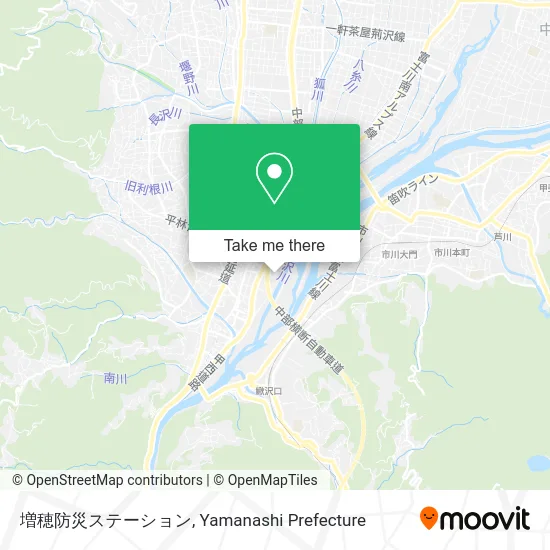 Masuho Disaster Prevention Station map