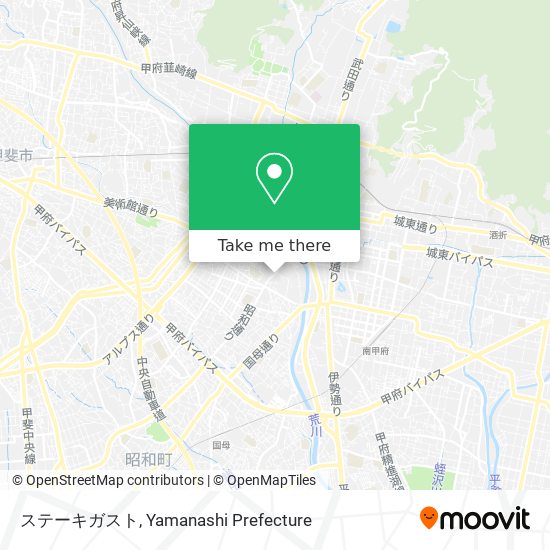 ステーキガスト map