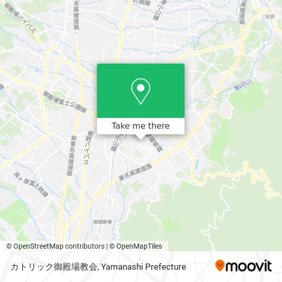 カトリック御殿場教会 map