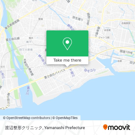 渡辺整形クリニック map