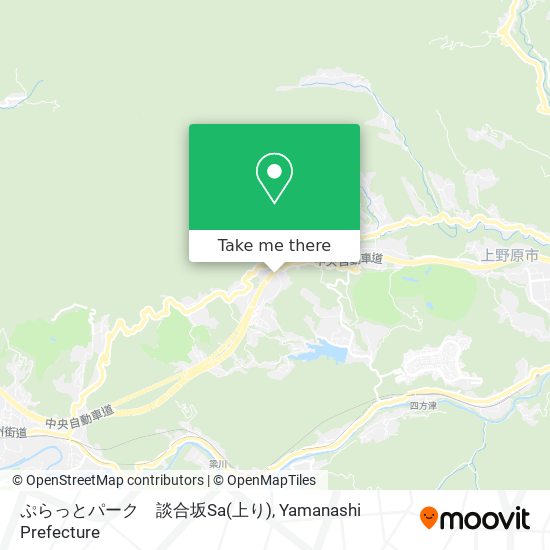 ぷらっとパーク　談合坂Sa(上り) map