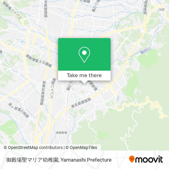 御殿場聖マリア幼稚園 map