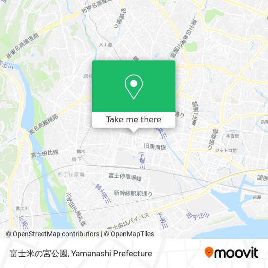 富士米の宮公園 map