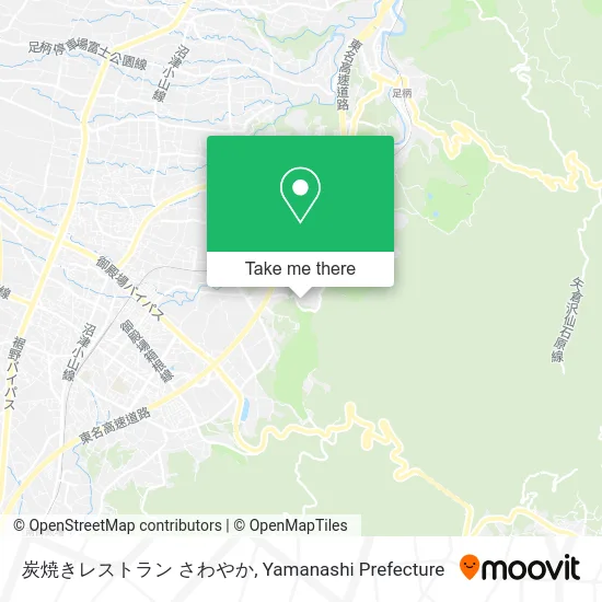 炭焼きレストラン さわやか map