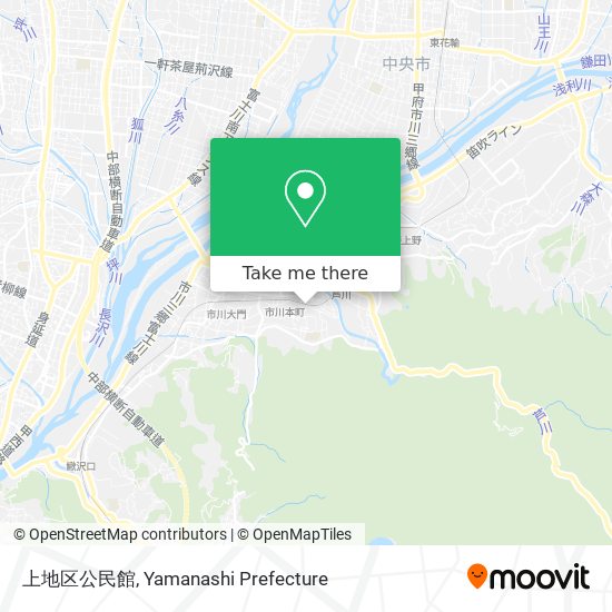 上地区公民館 map