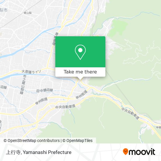 上行寺 map