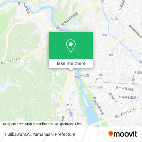Fujikawa S.A. map