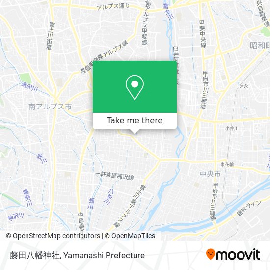 藤田八幡神社 map