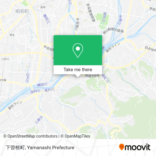 Shimoshigane Town map