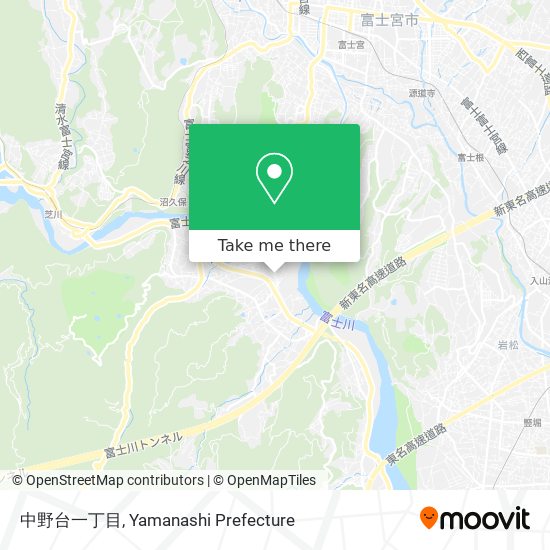 中野台一丁目 map
