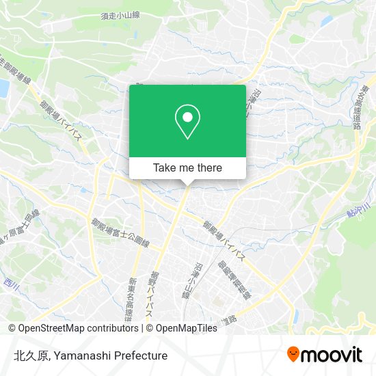 北久原 map