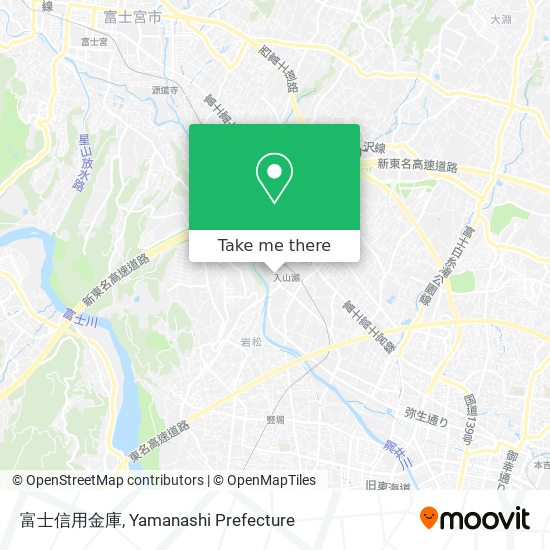 富士信用金庫 map