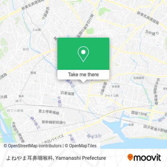 Yoneyama ENT Clinic map