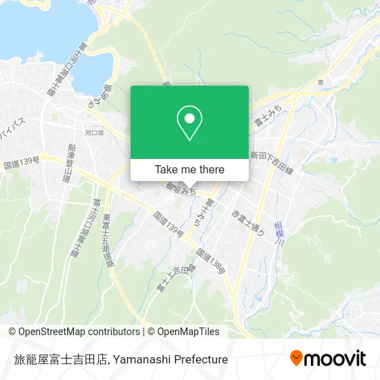 旅籠屋富士吉田店 map