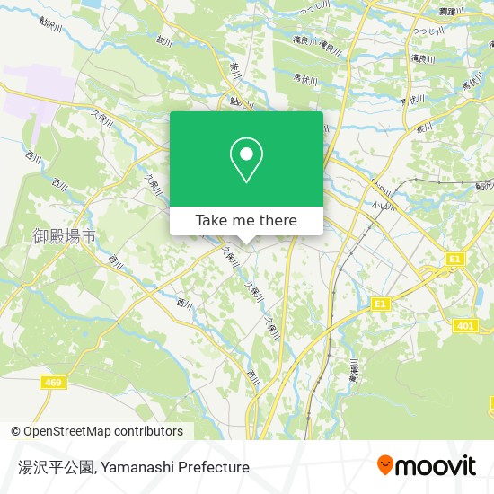 湯沢平公園 map