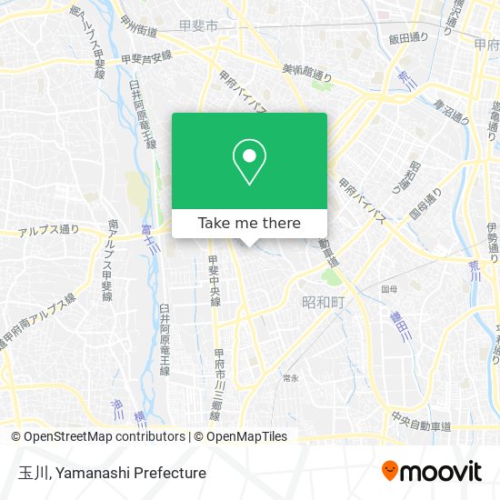 玉川 map