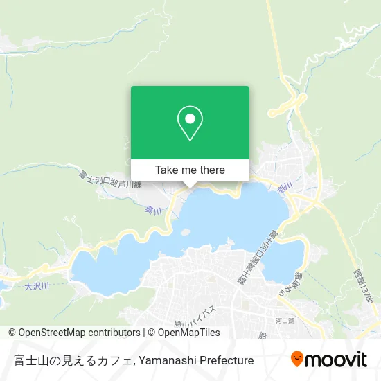 Mount Fuji View Cafe map