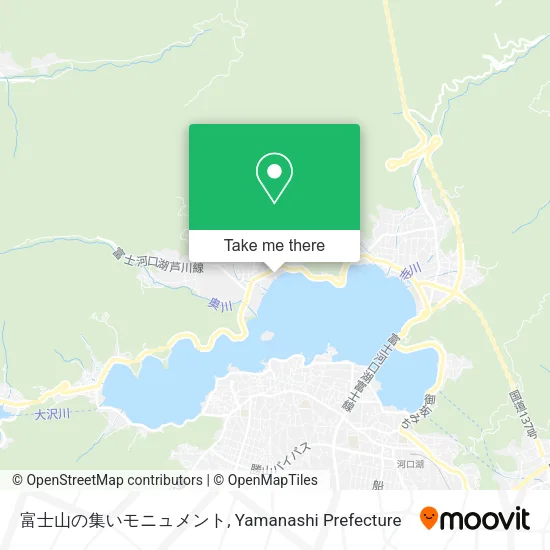 富士山の集いモニュメント map