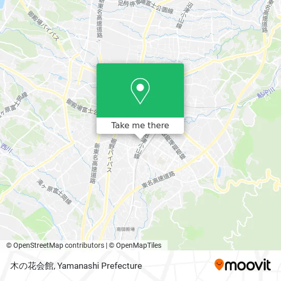 木の花会館 map