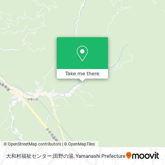 大和村福祉センター;田野の湯 map