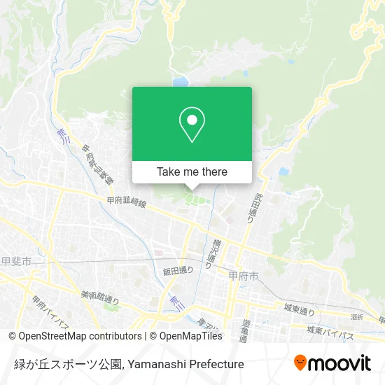 緑が丘スポーツ公園 map