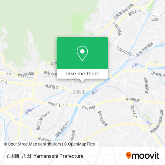 石和町八田 map