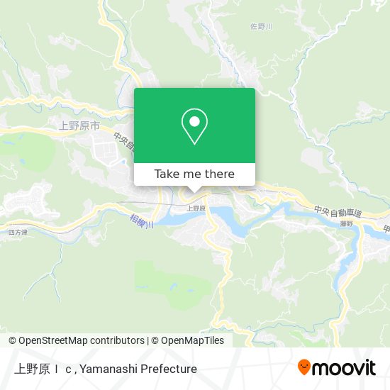 上野原Ｉｃ map