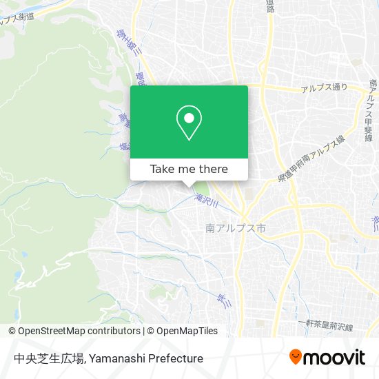 中央芝生広場 map