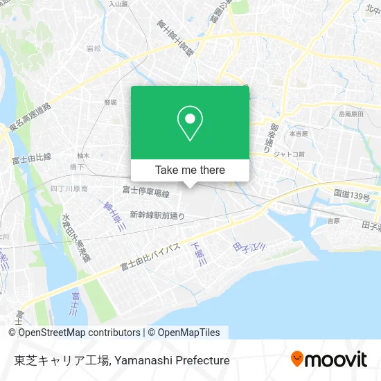 東芝キャリア工場 map