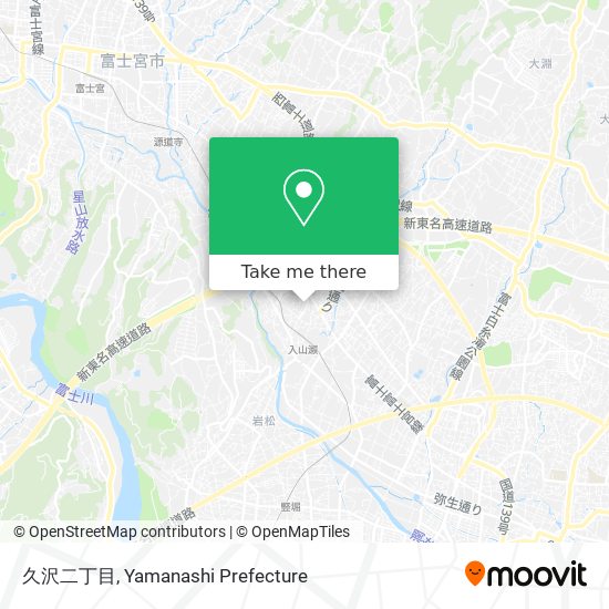 久沢二丁目 map