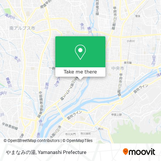 やまなみの湯 map