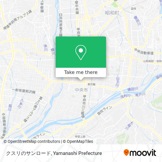 クスリのサンロード map