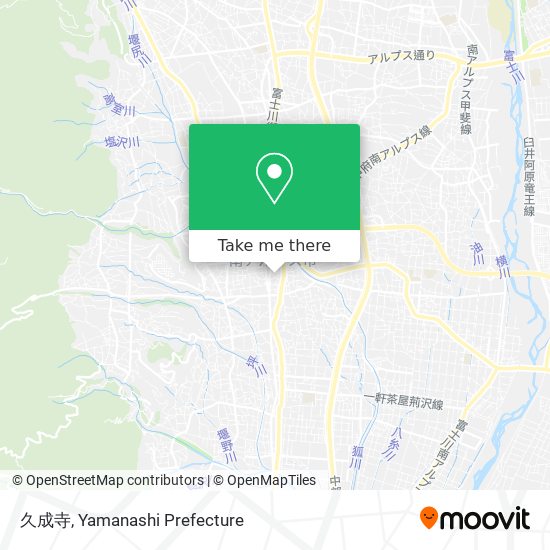 久成寺 map