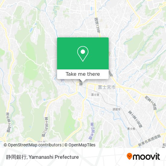 静岡銀行 map