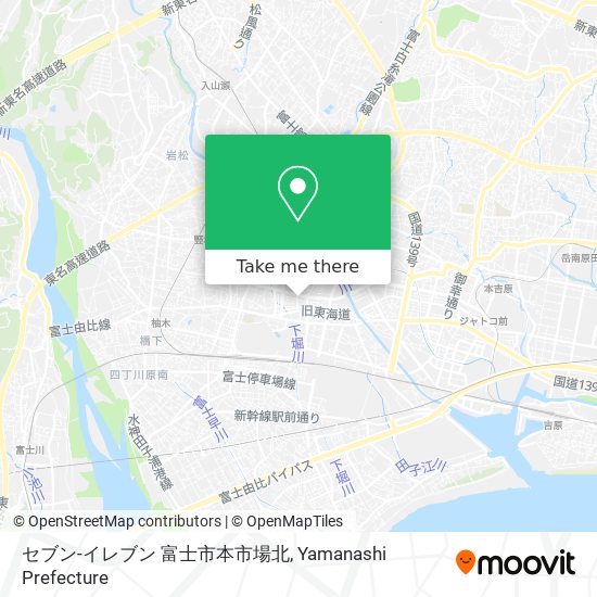 セブン-イレブン 富士市本市場北 map