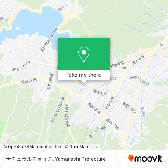 ナチュラルチョイス map