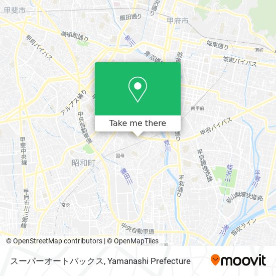 スーパーオートバックス map