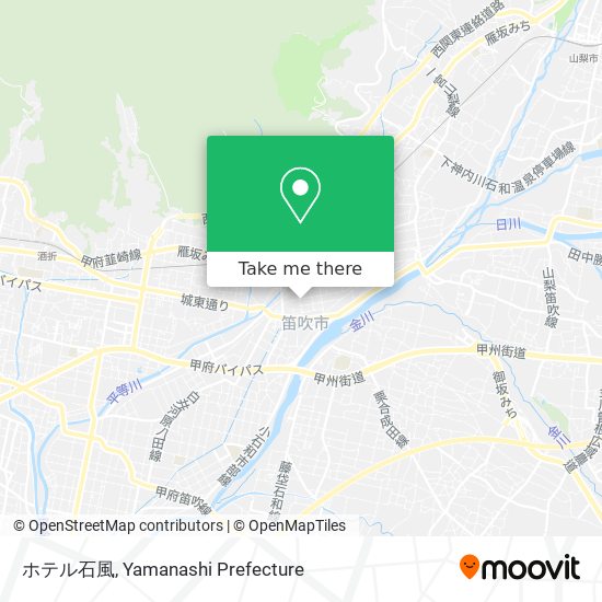 ホテル石風 map