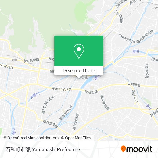 石和町市部 map