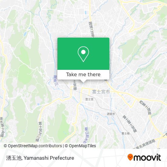 湧玉池 map