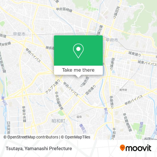 Tsutaya map